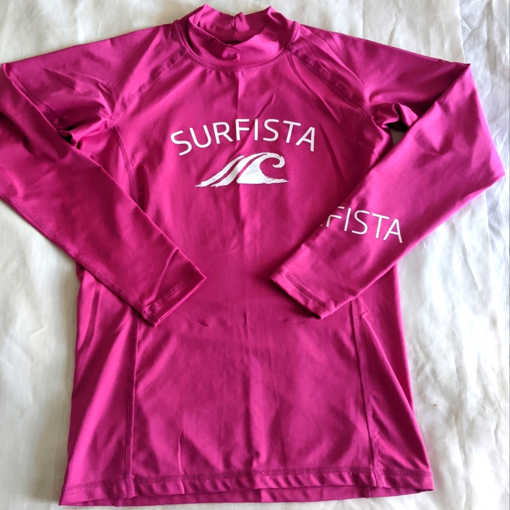 Tesla Surfista Rash Guard Swim Shirt - Picture 1 of 6